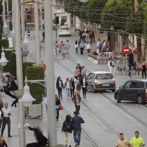Ciudadanos recuerda la dejadez del PP con el tranvía cuando gobernaba