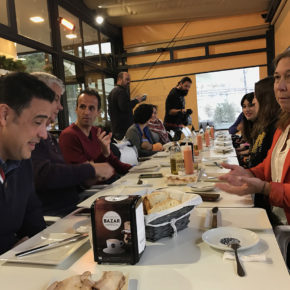 La formación naranja ha celebrado un desayuno navideño con los medios de comunicación