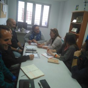 Ciudadanos se reúne con la Asociación de Vecinos  de la Barriada Bazan