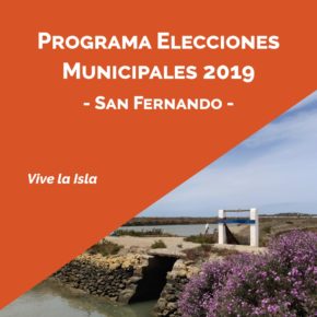 Programa Elecciones Municipales 2019 - Cs San Fernando