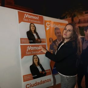 Moreno (Cs): "San Fernando necesita un cambio y sólo puede llegar de nuestra mano"